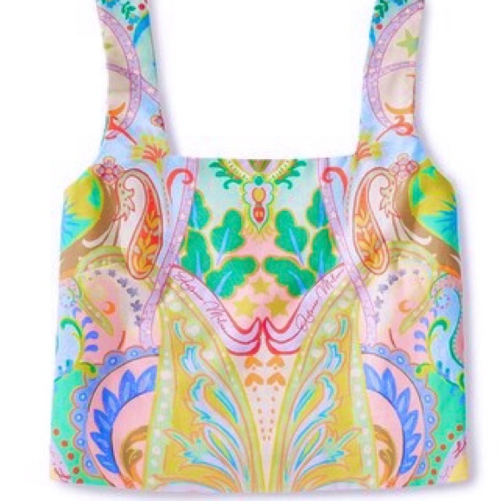 Linen Crop Top 🩷🌈🦋